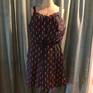 Merona navy seahorse dress XXL